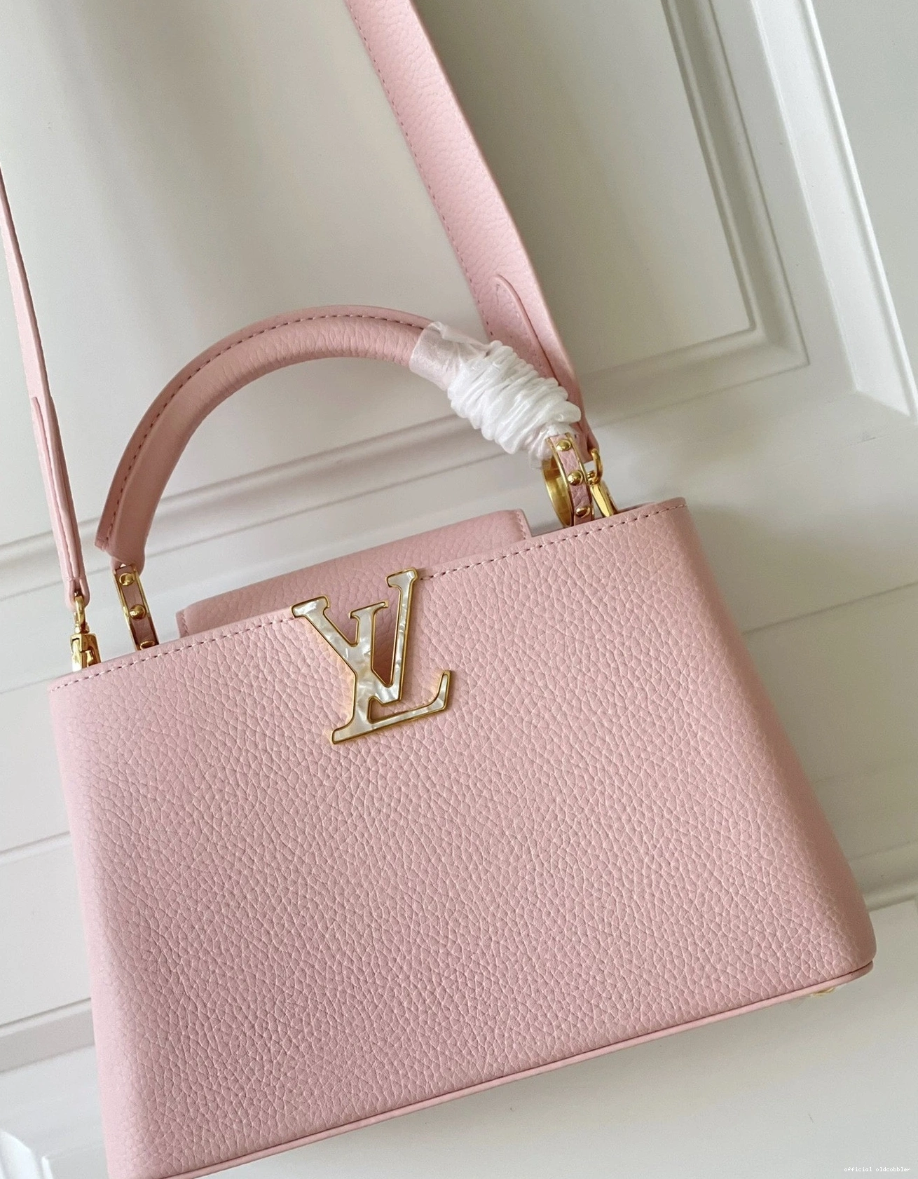 Official oldcobbler BB VUITTON CAPUCINES LOUIS 0728